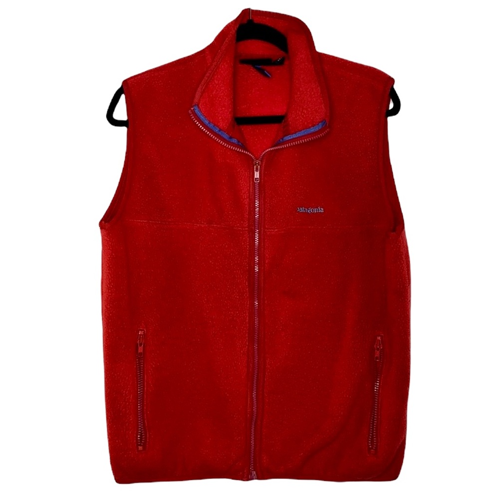 Patagonia Red Fleece Vest. Size Medium